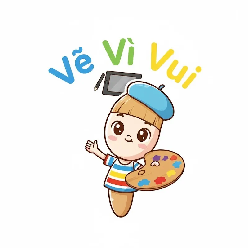 vẽ vì vui